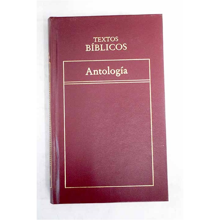 ANTOLOGIA - TEXTOS BÍBLICOS.